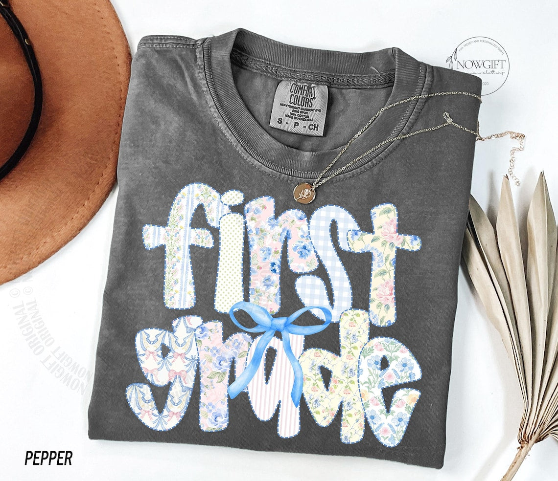 First Grade Teacher Shirt, Back to School 1st Grade Tee, Teacher Appreciation Gift, Cute Elementary School, Coquette Bow