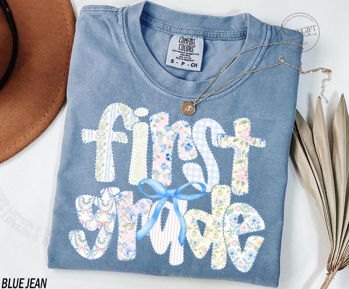 First Grade Teacher Shirt, Back to School 1st Grade Tee, Teacher Appreciation Gift, Cute Elementary School, Coquette Bow